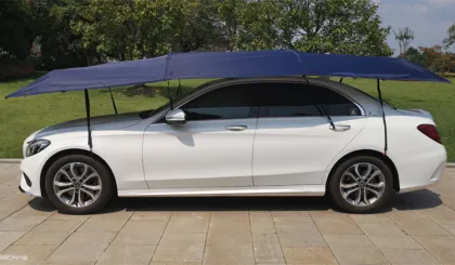 Outdoor large car sunshade