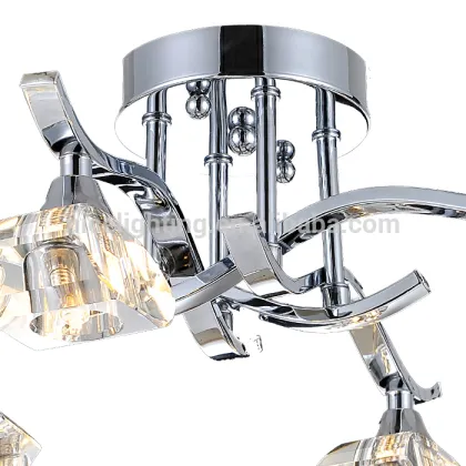 source crystal celling light modern home crystal glass ceiling lamp cheap ceiling lamp