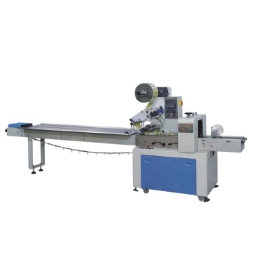Automatic Flow Packaging Machine for Soap, Bread, Cake, Biscuit, Chocolate Bar, and Nougat | Horizontal Pillow Packaging