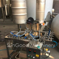 Double Station Two Tank Manual Keg Washer Machine