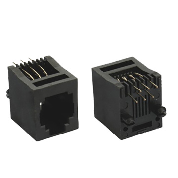 Ingresso superiore jack RJ45 6p6c