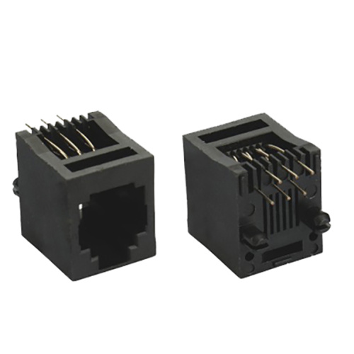 Gniazdo RJ45 od góry 6p6c