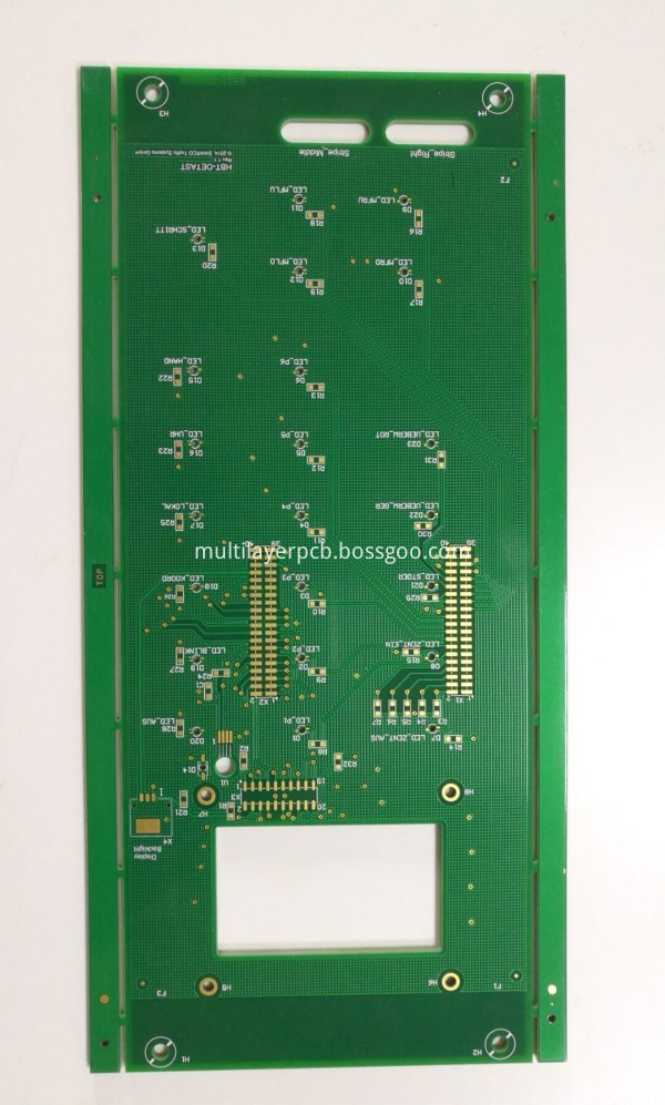 Flash gold circuit board