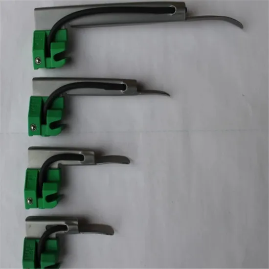 Disposable Sterile Fiber Optic Blade