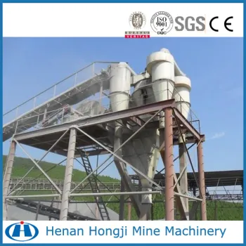 efficient three separating ways powder concentrator