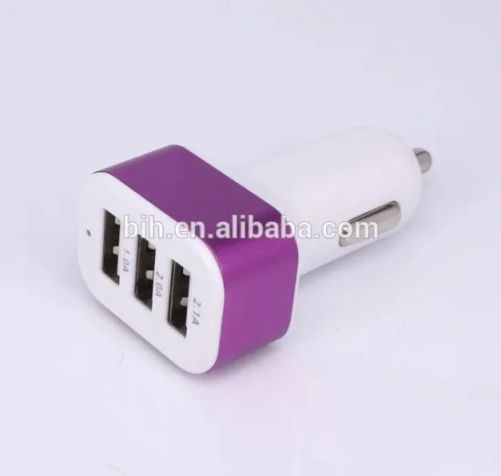 Universal High Quality Hot Sell custom usb car charger 3 port