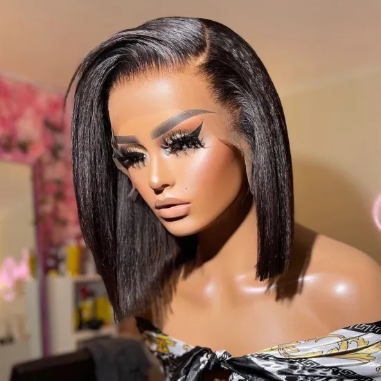 Joywigs 100% Virgin Human Hair Lace Wig: Best Frontal Indian Wig and Original Human Bob Hair for Women