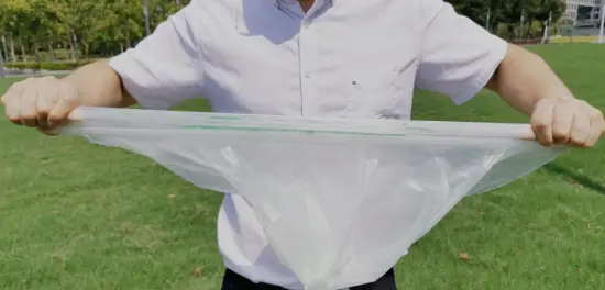 100% Biodegradable High Strength Compostable Trash Bags