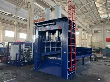 Steel Plate I-beam Rebar Scrap Car Guillotine Shear