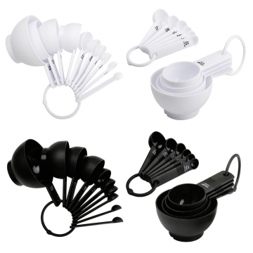 10PCS Measuring Spoon Set with Scale - Cake Baking & Cooking Tool