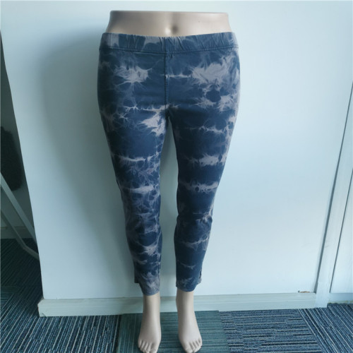 70% Rayon 25% Nylon 5% Spandex Casual Outdoor Long Jeans