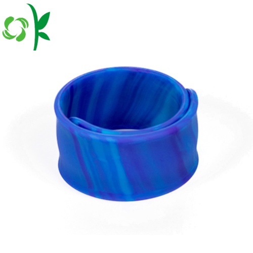 Mixing Silicone Bracelet Slap Wonderful Color Bangles