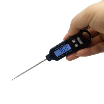 Termômetro de carne tipo caneta digital com abridor de garrafa