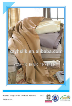 Luxury 100%Mulberry Silk Fleece Blanket