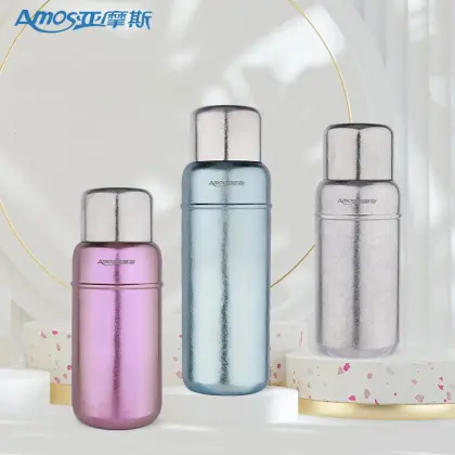 Pure Titanium Metal Thermos Bottle