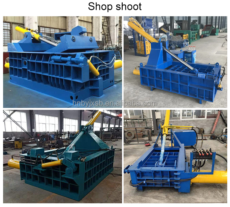 200 Tons Scrap Metal Baling Press for Iron Acquisition