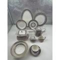 Ceramic tableware suitable for family use