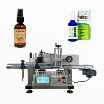 Factory Direct Automatic Tabletop 50ml Round Bottle Labeling Machine