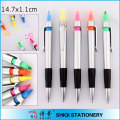 Multi-Colored Highlighter Ballpen duplo