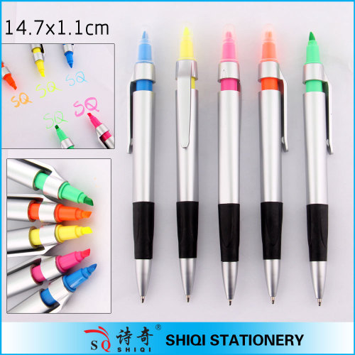 Multi couleur surligneur Double au stylo Bic