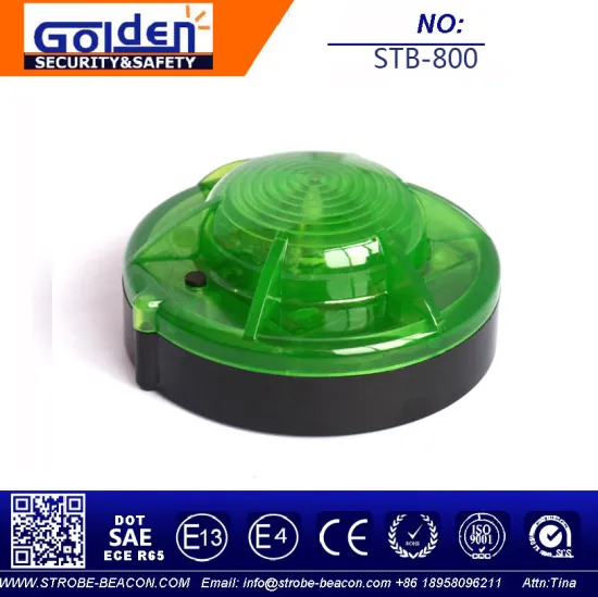 Magnet 6v rotating led emergency strobe beacon lights for road safty