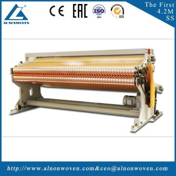 Pre-jarum tebukan ALNP-2800 (UR) lebar bekerja 2800mm Untuk geotextile Pre Needle Punching machine dengan high quality