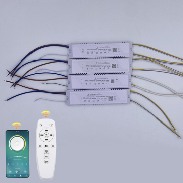 High-Quality 4-Way 288W 220V LED Lighting Transformers with 2.4G Driver Power Supply
