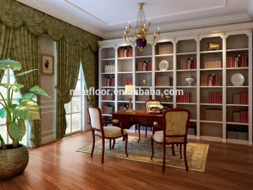 HDF indoor usage laminate wood flooring