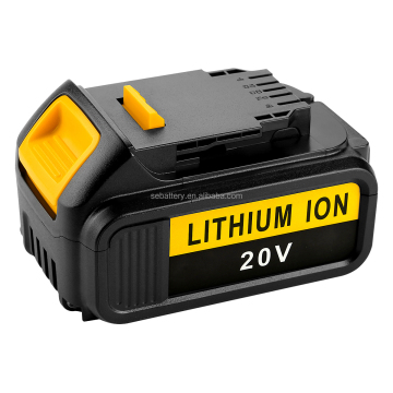 HOT Sale 20V 5000mAh Power Replacement Battery for Dewalt DCB200 DCB201 Cordless Drill