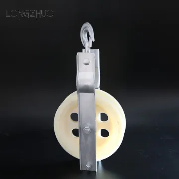 10KN Nylon Hanging Cable Guide Pulley