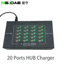 USB2.0 허브 20 포트 산업 200W