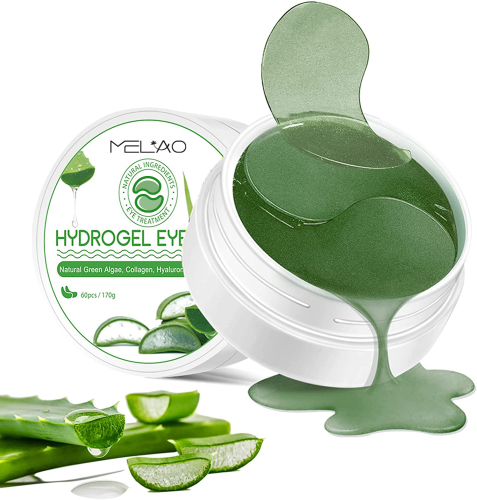 Masque oculaire du collagène hydrogel avec traitement d&#39;acide hyaluronique
