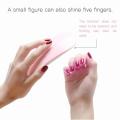 6w Nail Lamp USB Mouse Type With Wire Polished Light Beads Nail Glue Oil Baking Lamp Mini Portable ABS Plastic UV Gel LED Dryer