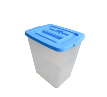 45L Plastic Transparent PP Ballot Box for Election: Your Reliable Voting Solution