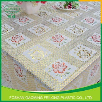 Custom Printed PVC Tablecloth Vinyl Tablecloth