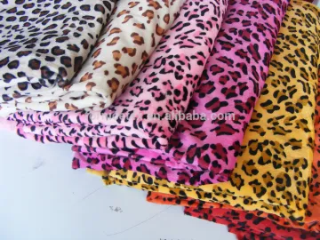 100% polyester coral fleece animal printed two side brushed winter fabric