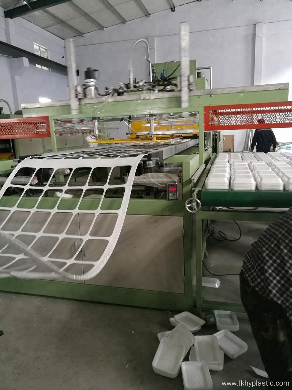 Disposable Foam Food Plate Tray Making Machine