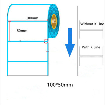 Direct Thermal Labels Perforated Postage Shipping Labels