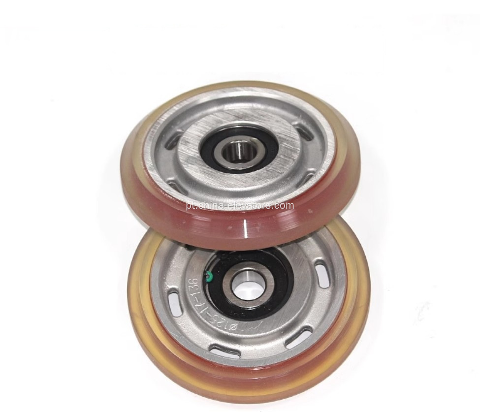 Rolo guia KAA456K1 125 mm para elevadores OTIS