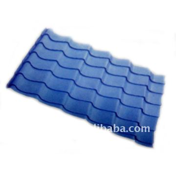 Colorful stone coated Wave roof sheet
