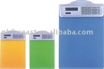 File Folder With Calculator