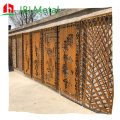Pannelli di recinzione in acciaio corten resistente