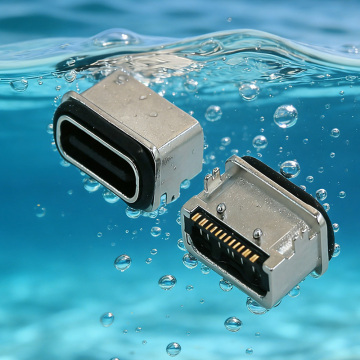 IPX6 Αδιάβροχη υποδοχή USB Type-C 16 ακίδων