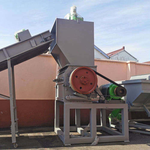 Hoge efficiënte Plastic Crusher PET-flessenrecyclingmachine