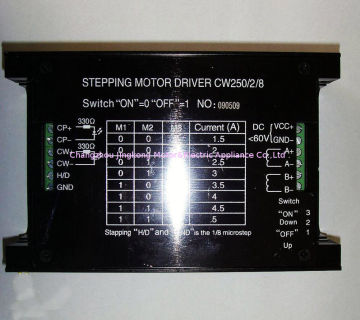 2 Phase Stepper Motor Drivers 5a 57mm Cw250 For Nema 23 Stepper Motor