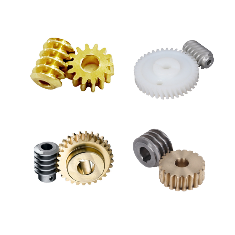 Custom Precision Wheel Gearbox Worm Motor Worm Gear Shaft