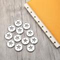 1pcs 28mm Notebook Mushroom Hole Button Plastic Accessories Button Loose Book Discs A5 Book DIY Discbound Buckle Binder