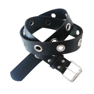 Wen and women's PU leather belt with rivets