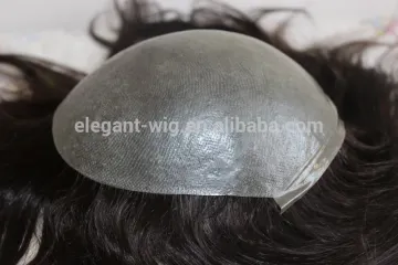 Elegant-wig hair replacement system, mens toupees for sale factory price