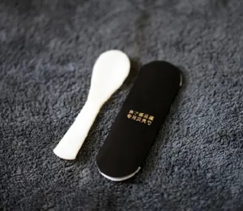 7.5 cm Creamy-white Caviar Spoon